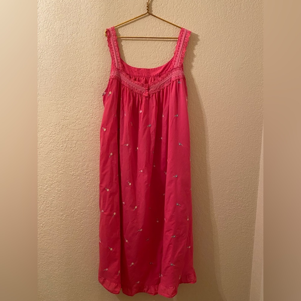 Pink Cotton Gown, No Label